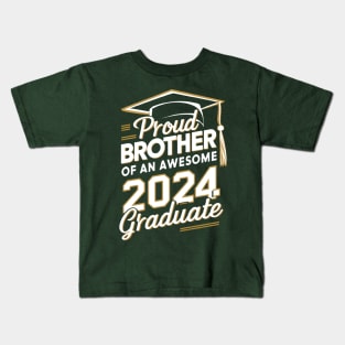 Graduate 2024 brother Kids T-Shirt